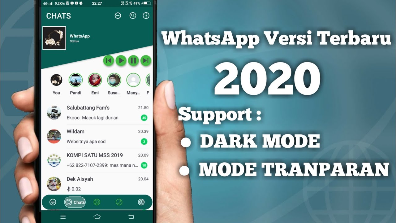 TERBARU CARA DOWNLOAD FOUAD WhatsApp VERSI TERBARU 2020