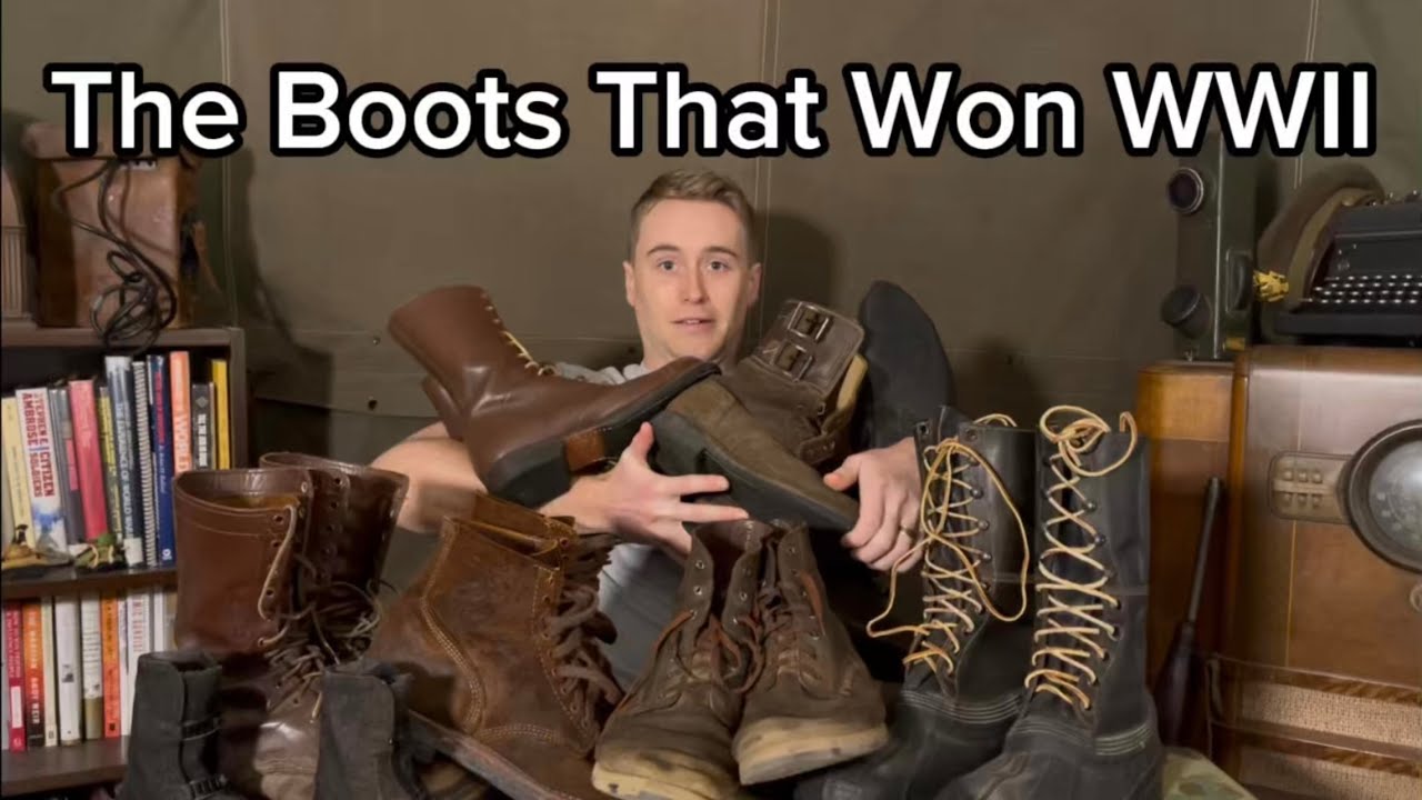 WWII Combat Boots Explained: The History Of Every WWII Boot In My Collection