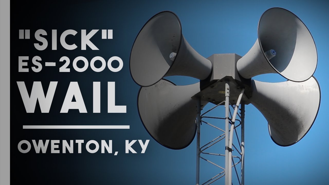 [Sick] Loudoun  ES-2000 | Wail | Owenton, KY (Owen Co.Tornado Siren Test)