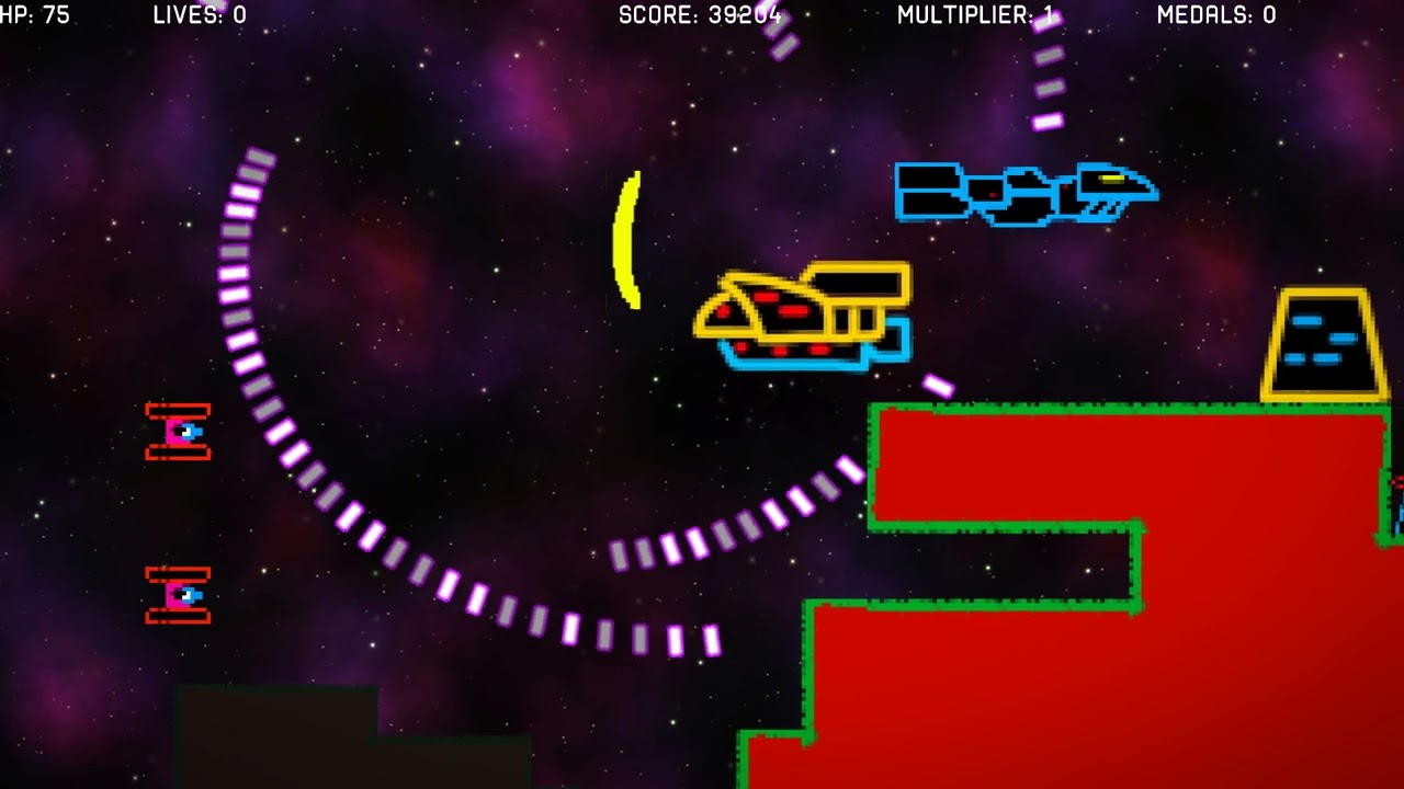 Shields Up Scotty! Experimental Prototype SHMUP
