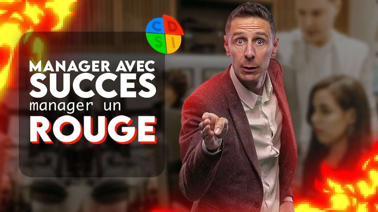 🟥 LE DISC POUR MANAGER AVEC SUCCÈS ! Manager un profil Rouge.