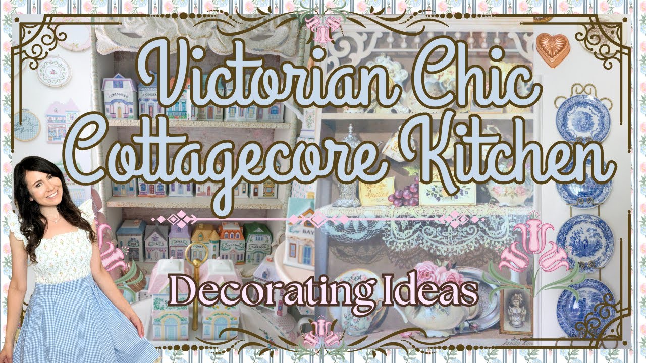 VICTORIAN COTTAGE KITCHEN DECOR 🌷 Shabby Chic Home Decorating Ideas + My Lenox Spice Village! 2025