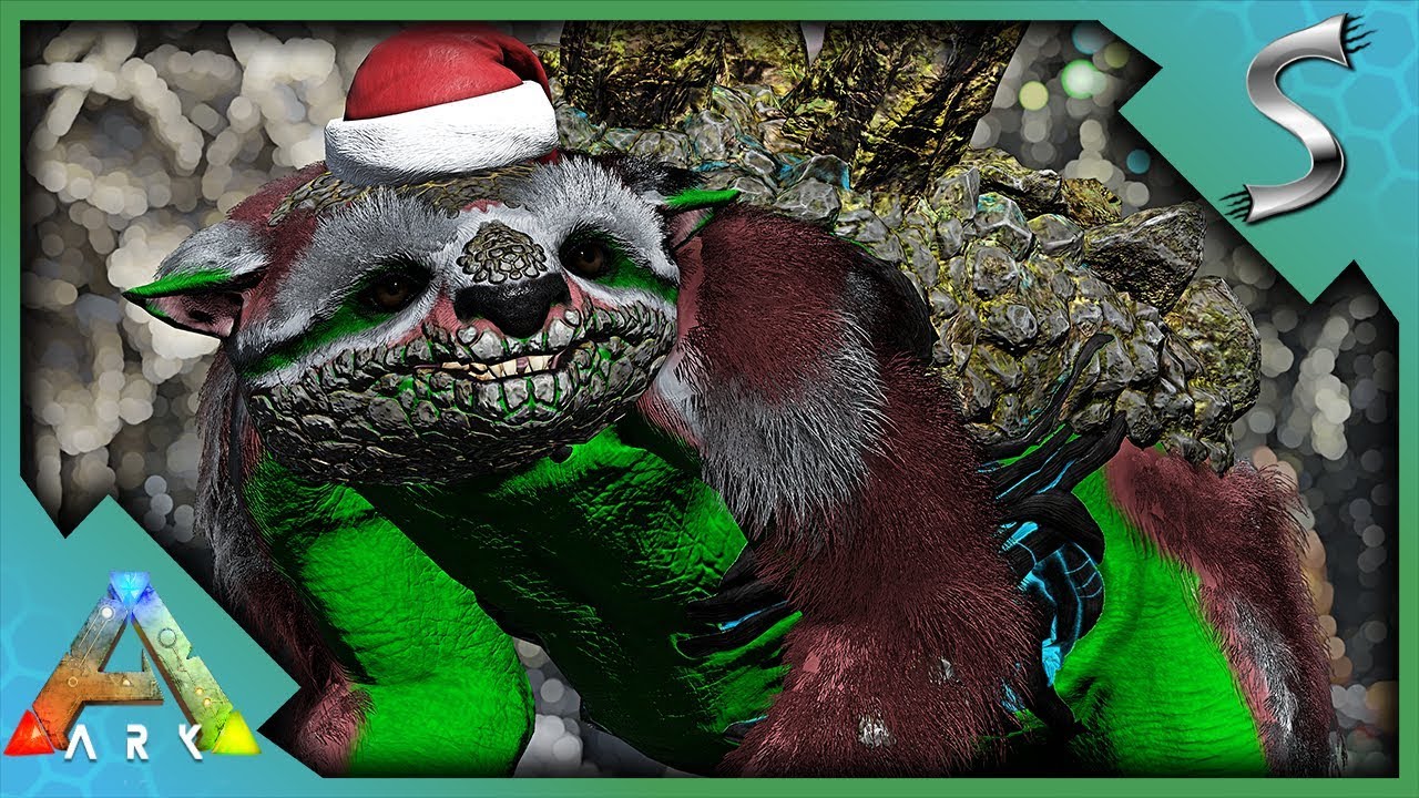 FEEDING GACHA CLAUS FOR LOOT AND CHIBI'S! - Ark: Winter Wonderland [Cluster E142]