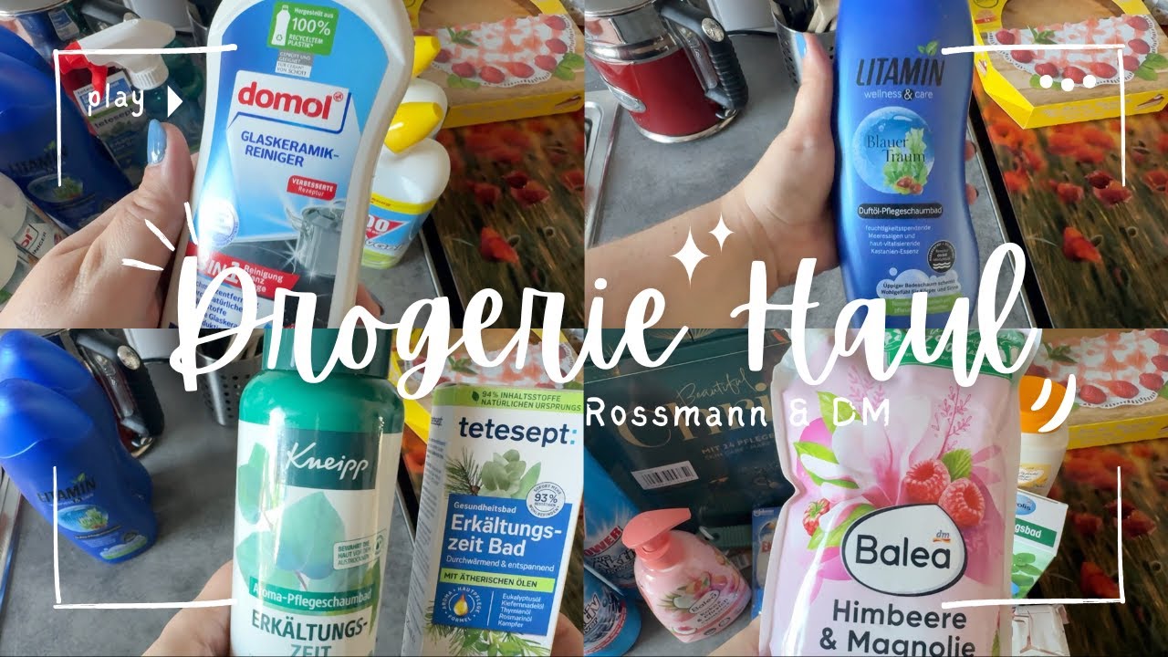 XXL Drogerie Haul | Rossmann & DM | Alles fürs Haus 🏡