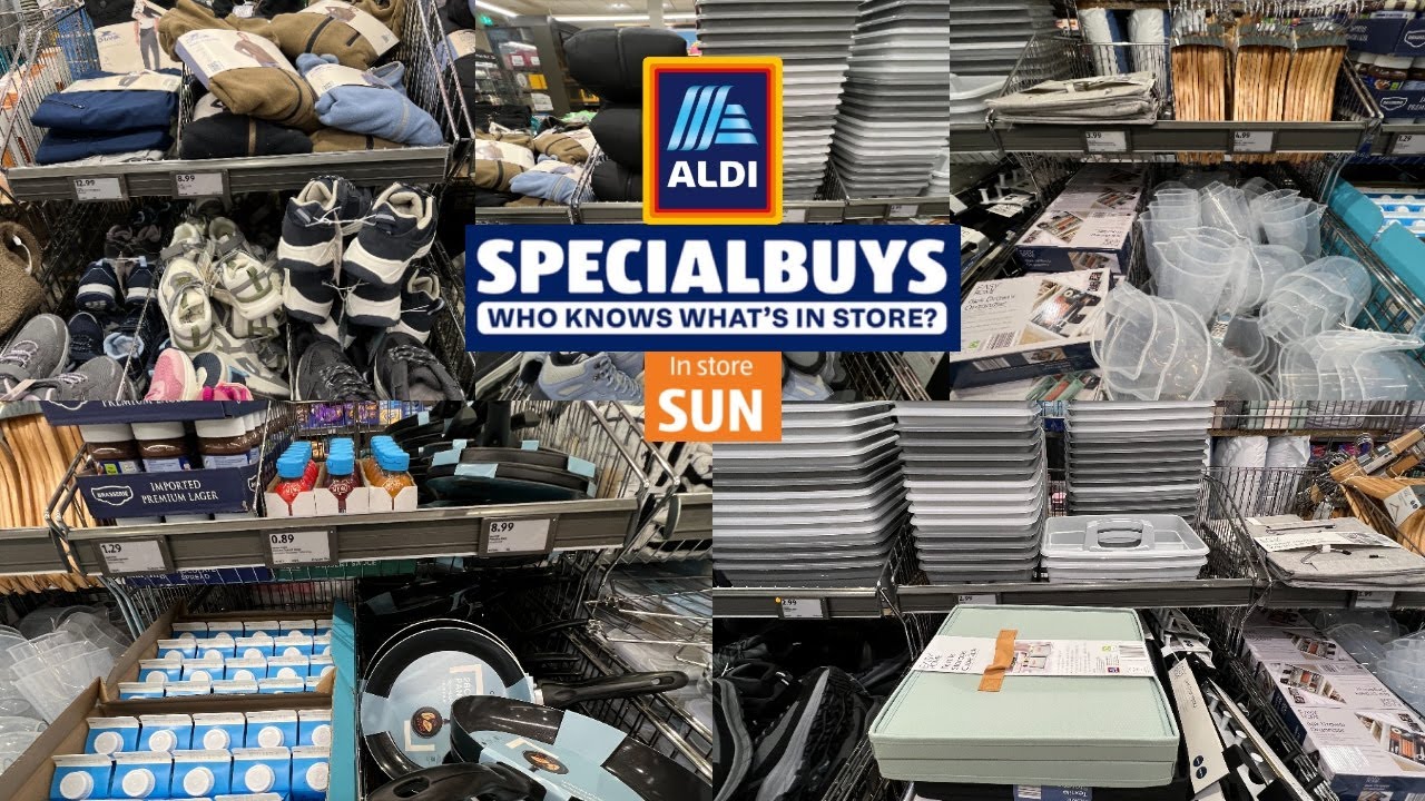 NEW IN AISLE OF ALDI SPECIAL BUYS THIS WEEK SUNDAY 01 FEB 2026 ALDI HAUL | TRAVELANDSHOP WITH ME