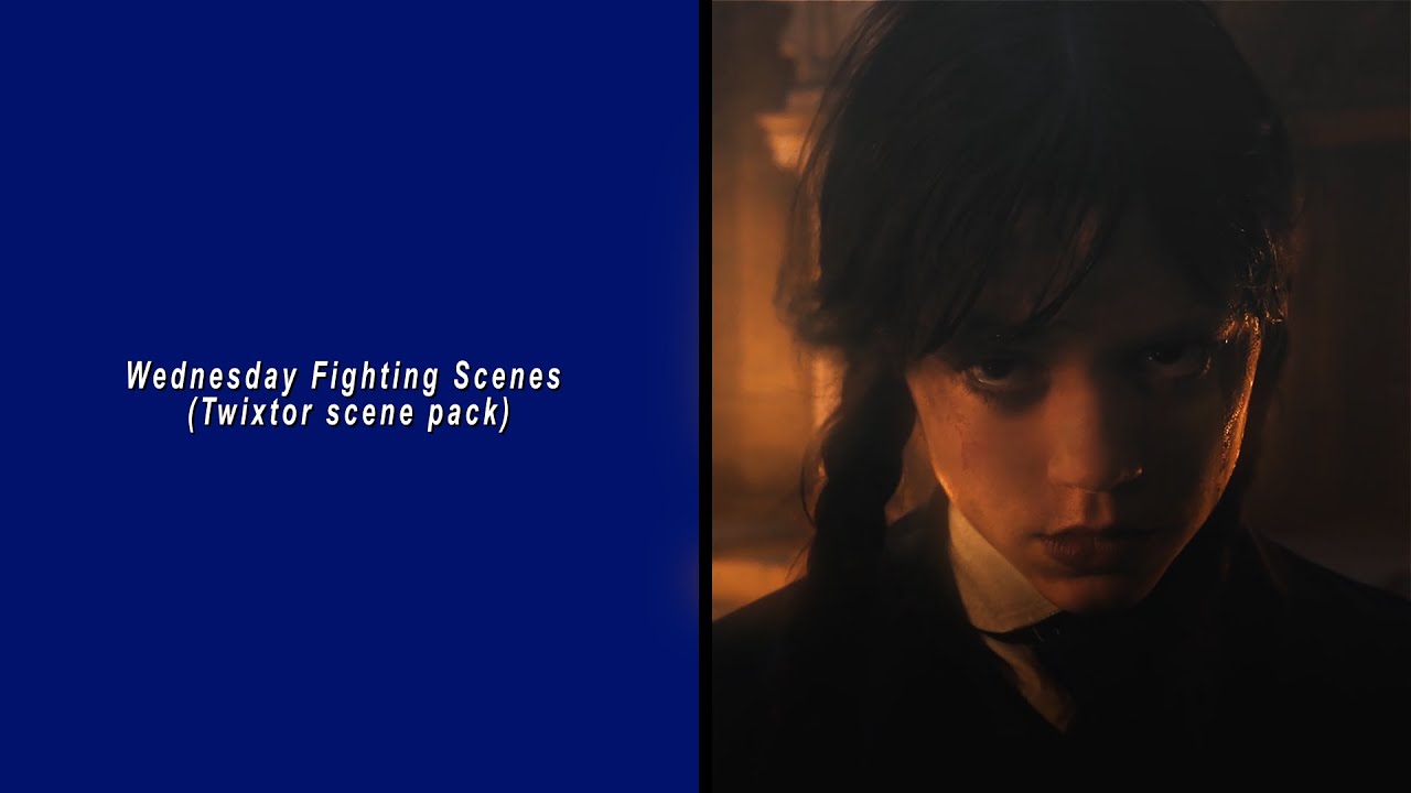 Wednesday Fighting Scenes Twixtor scene pack