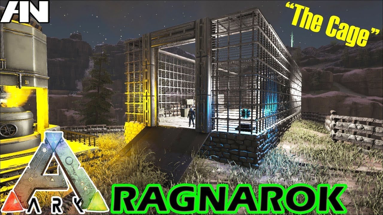 ARK: Survival Evolved (Ragnarok) - Metal Cage Workshop! - #20