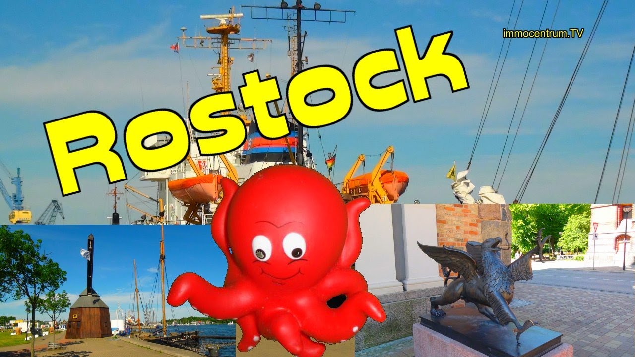 Rostock * Videoreisef&uuml;hrer😃🌅⚓🏰🚢Die Hansestadt an der Ostsee*Sehensw&uuml;rdigkeiten*Stadtrundgang