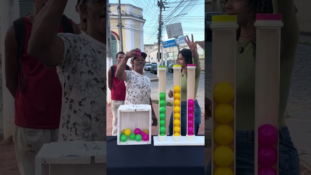 JOGO DA BOLINHA / 3 CORES 1 CAMPEÃO