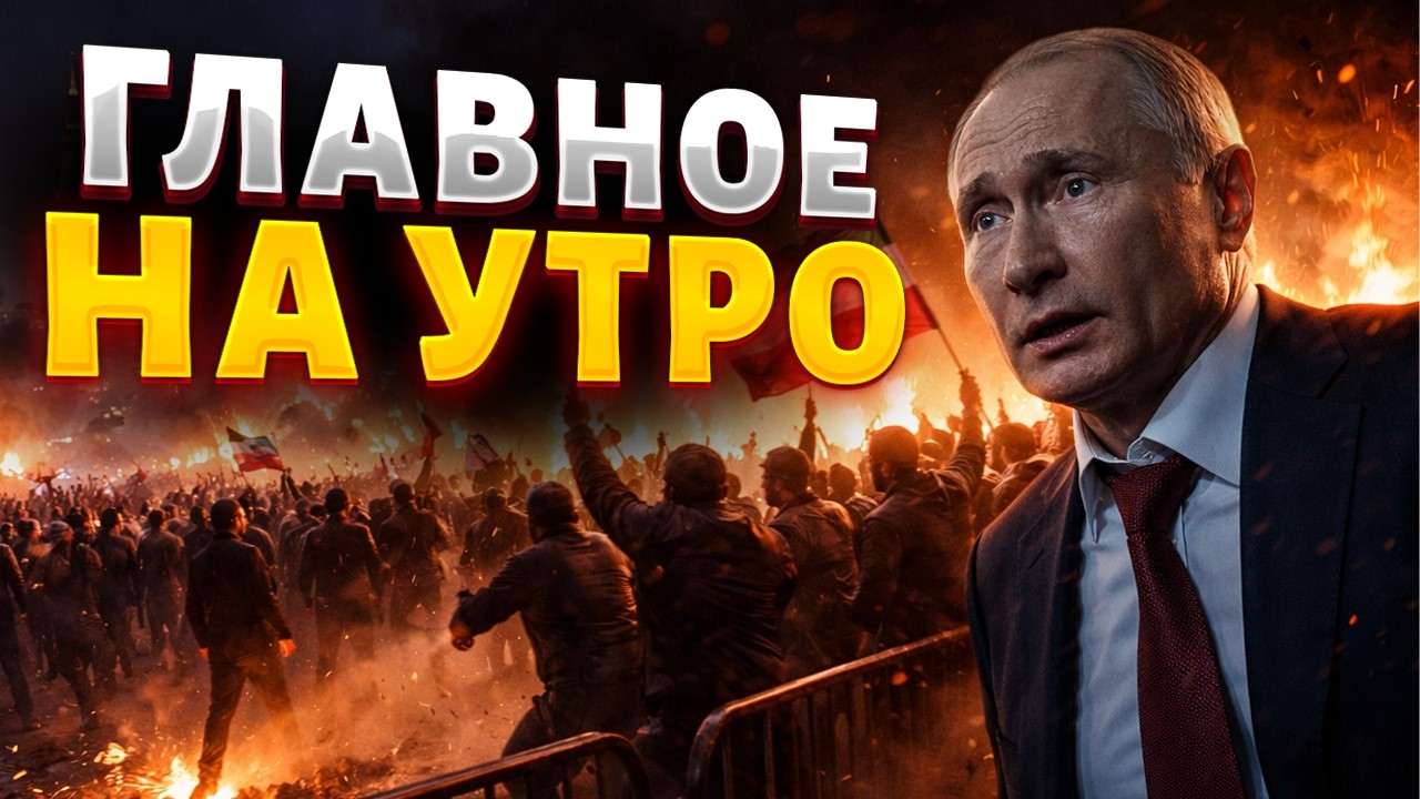 Ничего себе! Россияне БУНТУЮТ: такого Путин еще не видел. Полный ХАОС в Иране / ГЛАВНОЕ НА УТРО