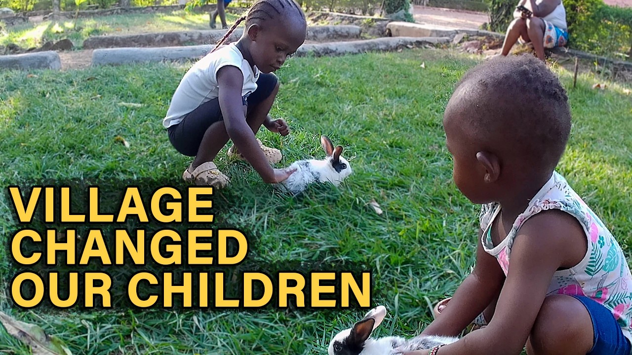 How Village Life Changed Our Children Forever 🇰🇪 | Rabbits, A Puppy & Pure Joy