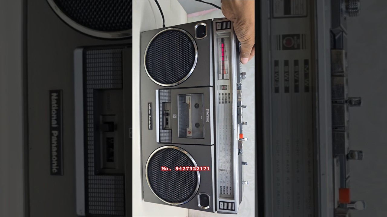 #National Panasonic 4 band radio cassette recorder  Mo. 9427322171