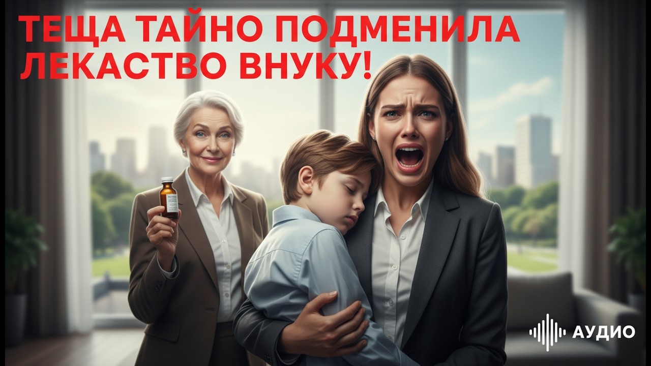 Свекровь тайно заменяет лекарства внука – сын возвращается больным каждый раз!