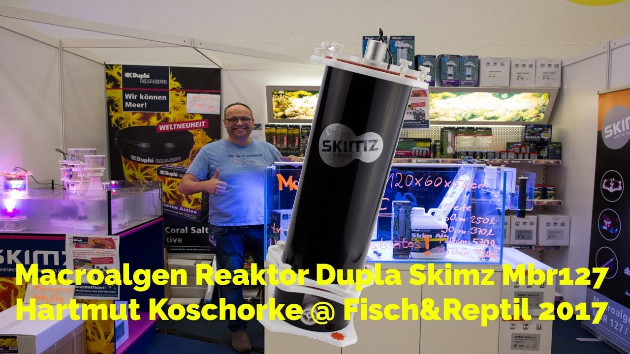 Makroalgen Reaktor Dupla Skimz