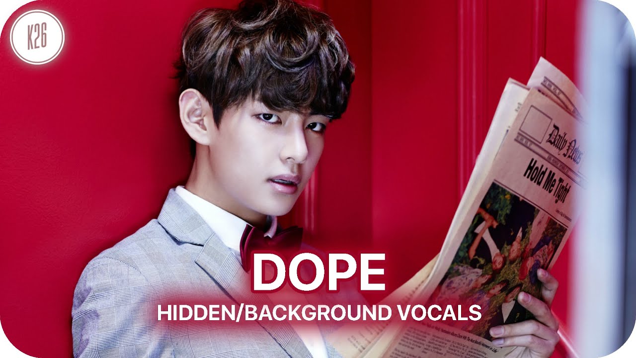 BTS (방탄소년단) ~ Dope (쩔어) ~ Hidden Vocals Visualization