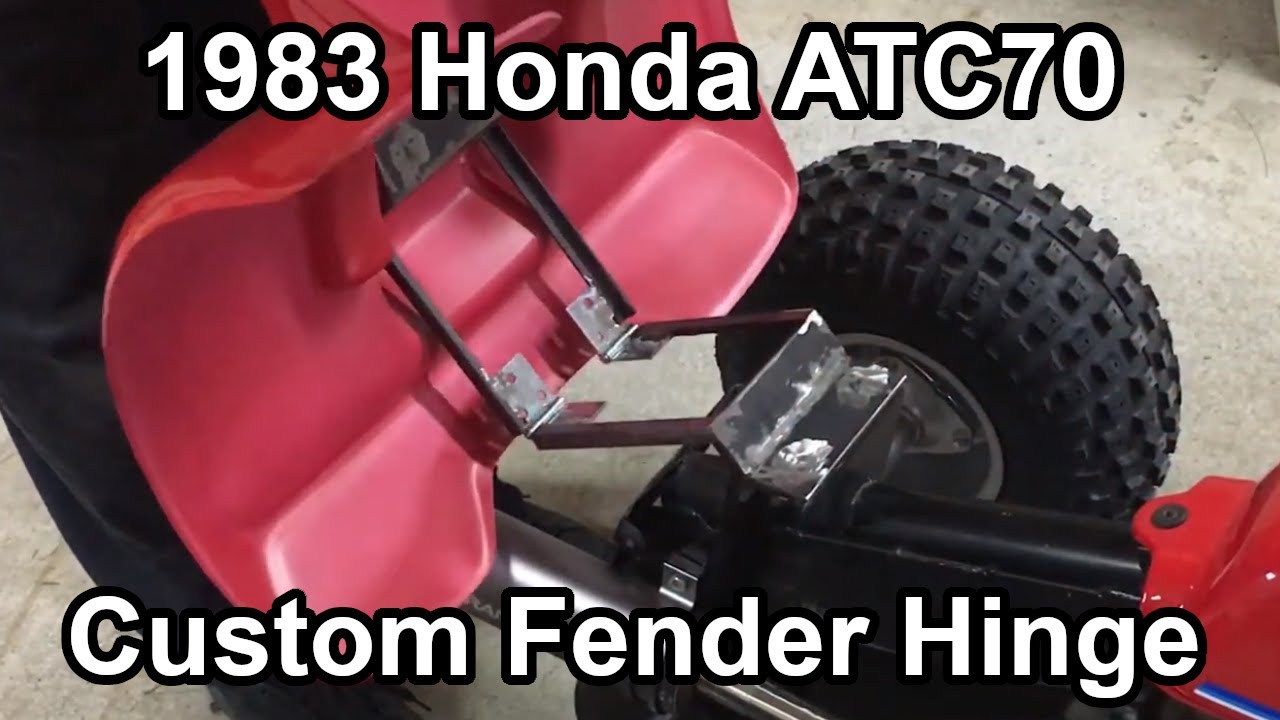 1983 Honda ATC 70 Custom Fender Hinge for Piranha YX140 Kickstarter Clearance