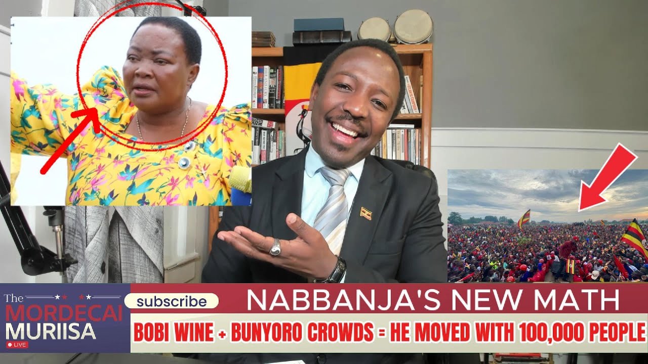 Nabbanja's New Math: Bobi Wine + Bunyoro Crowds = He Moved with 100,000 People.