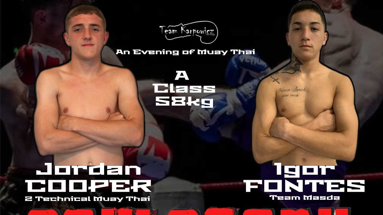 Jordan Cooper Vs Igor Fontes - WFMC World title 59kg