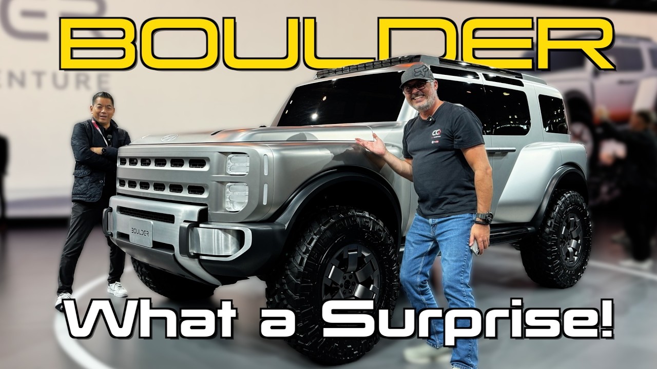 Подождите&hellip; Hyundai построил ЭТО?! 😳 Первый взгляд на концепт-кар Boulder Concept 4x4 (NYIAS 2026)