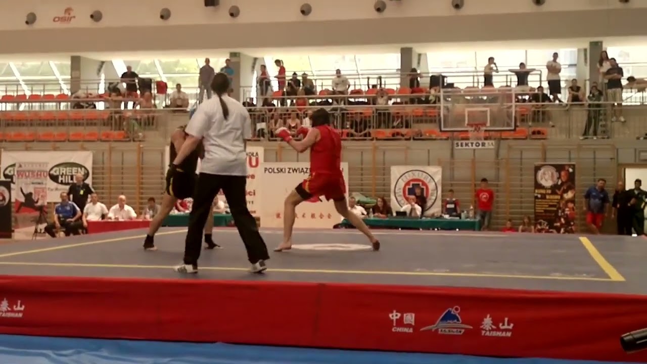 Andrei Kisialeu Belarus vs Jan Rhoar Skjondal Norway XV Puchar Polski Wushu