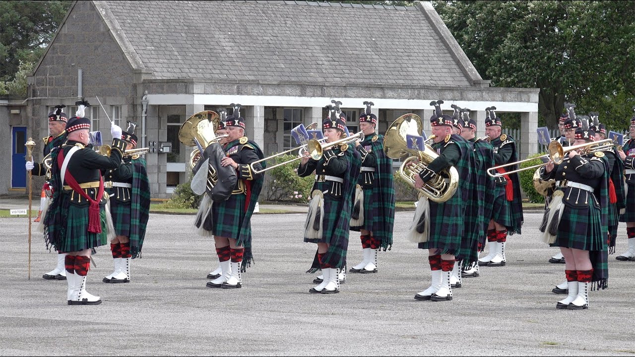 Wild Mountain Thyme played by Royal Regiment of Scotland Military bands for Armed Forces Day 2023
