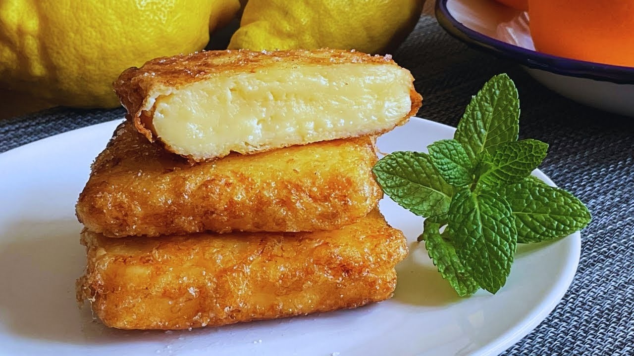 Leche Frita CREMOSA por Dentro 😋 (Receta Fácil de Semana Santa) - GUILLE RODRIGUEZ