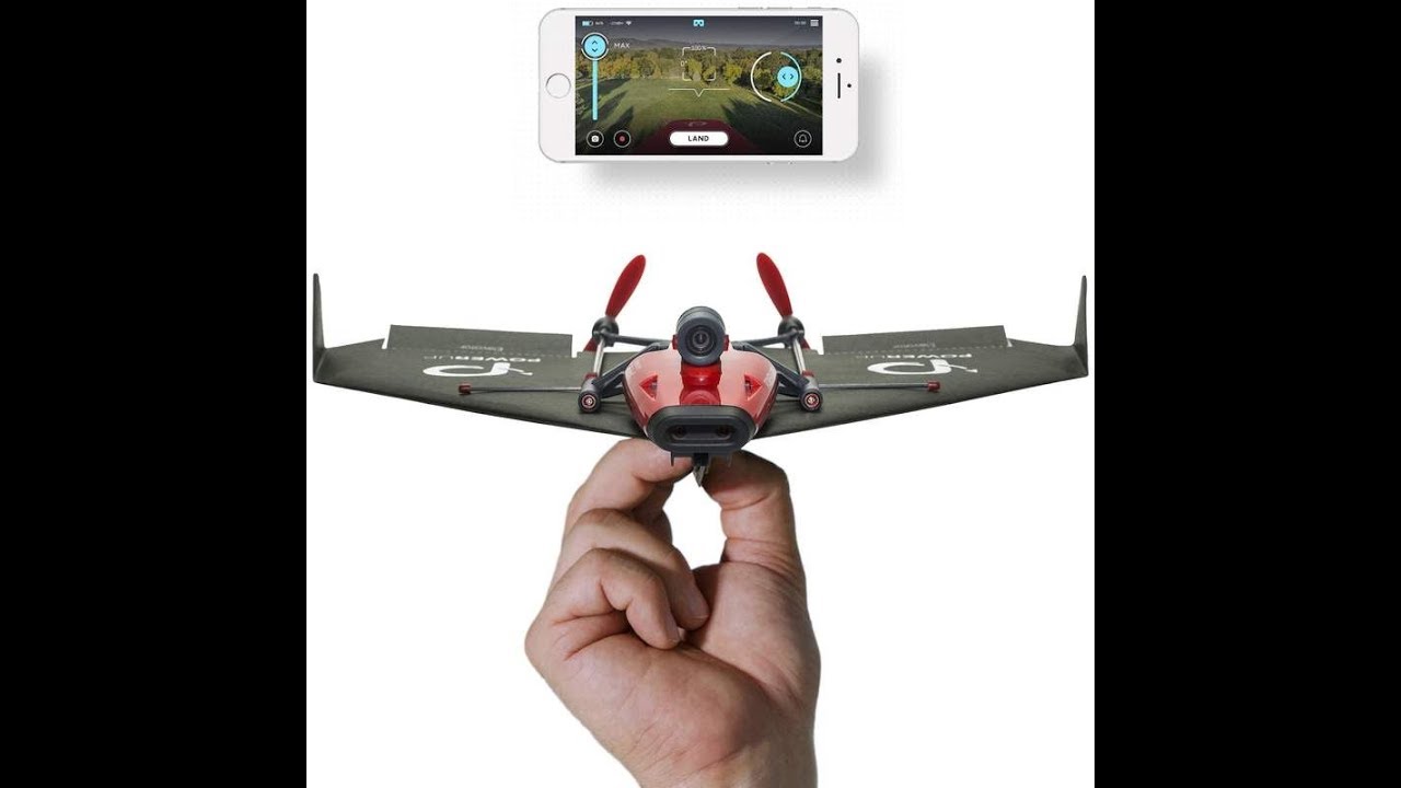 PowerUp FPV: Smartphone Controlled Live Streaming Paper Plane