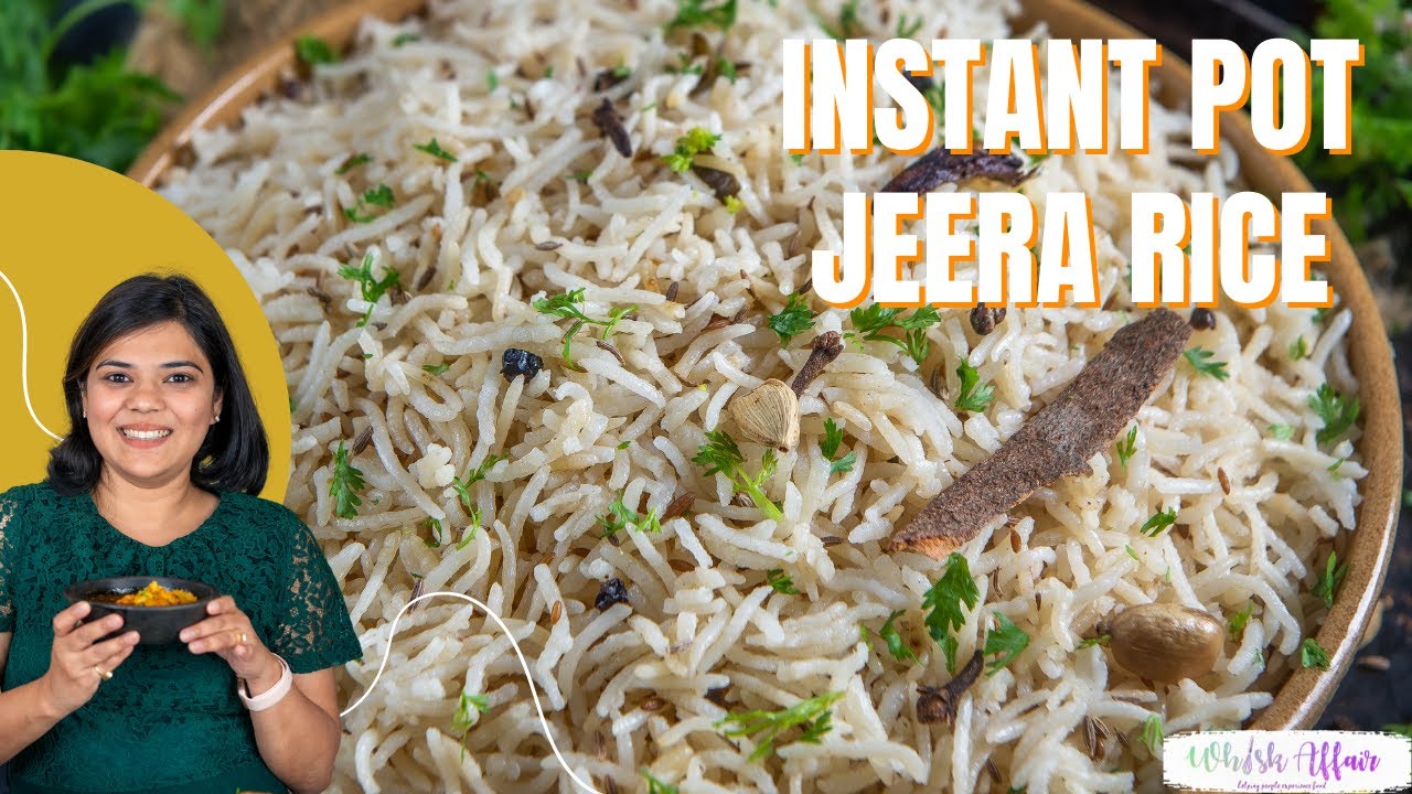 Jeera Rice Instant Pot Recipe