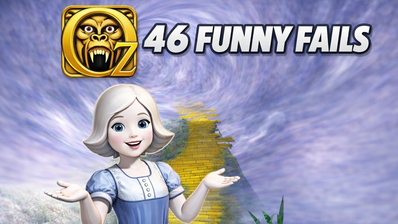 Temple Run Oz - 46 FUNNY FAILS | Whimsie Woods - China Girl