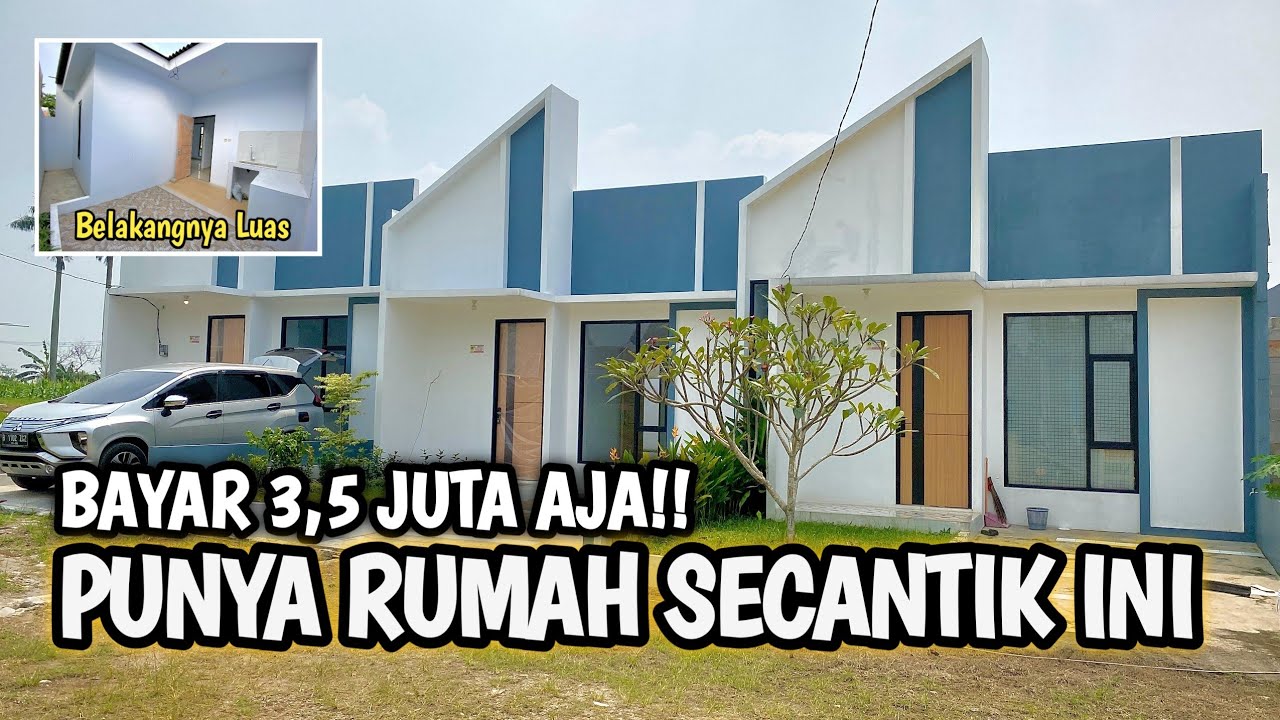 RUMAH MINIMALIS CICILAN 2 JUTAAN DESAIN BARU CAKEP BANGET, BOGOR ALAM ASRI