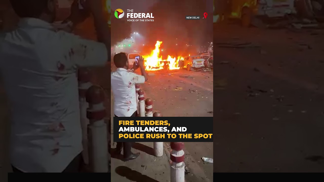 Delhi Red Fort blast: 8 feared dead; vehicles gutted in fire