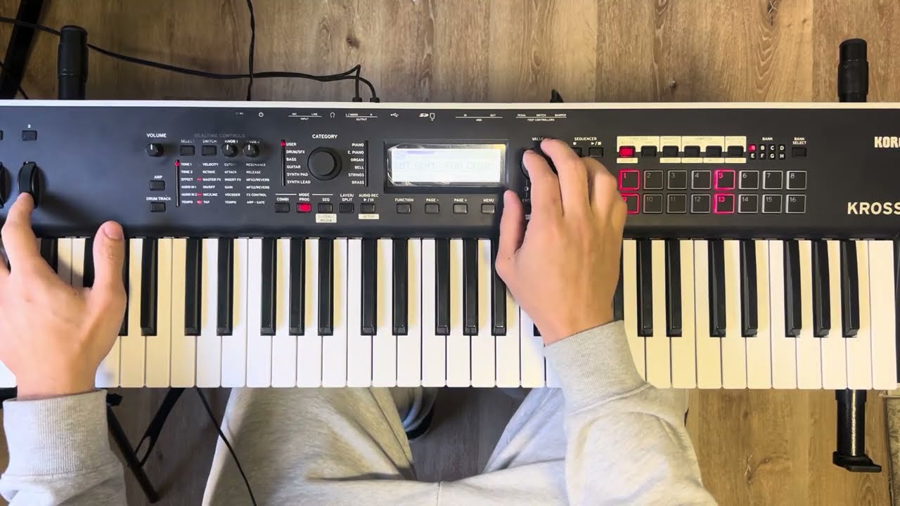 Pacote de timbres para o teclado Korg Kross 2