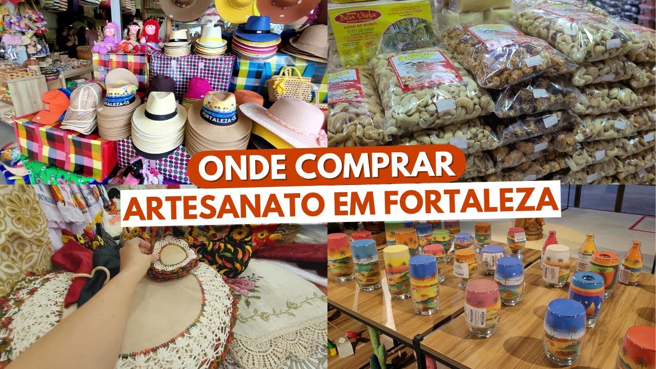ONDE COMPRAR ARTESANATO EM FORTALEZA - Centro de Turismo do Ceará (EMCETUR), Mercado Central, CeArt