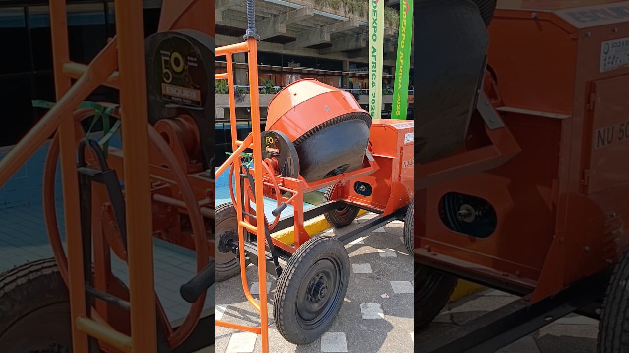 Esquire Concrete mixer NU 500-1 with big wheels