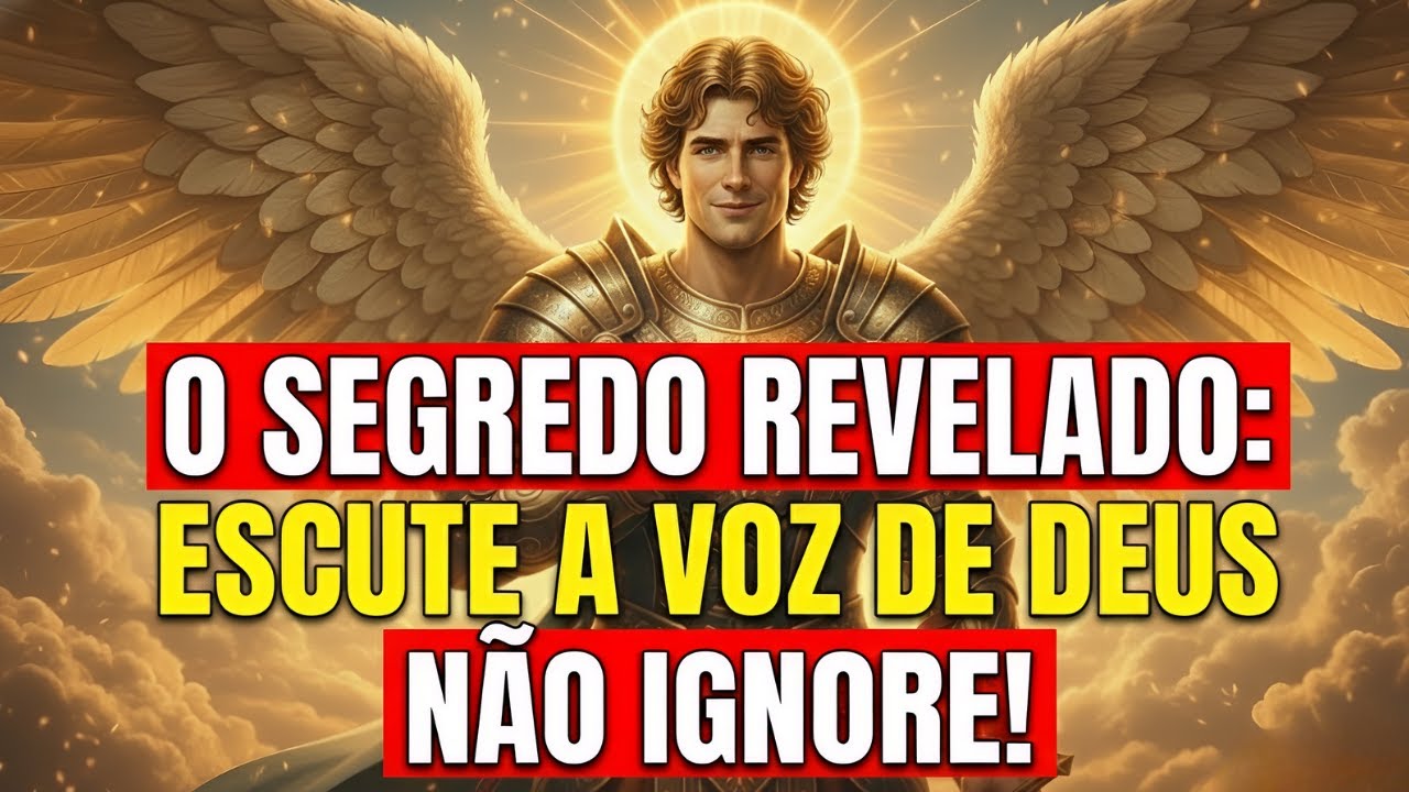 ARCANJO MIGUEL REVELA SEGREDO: A ÚLTIMA CHANCE DE DEUS FALAR COM VOCÊ - URGENTE