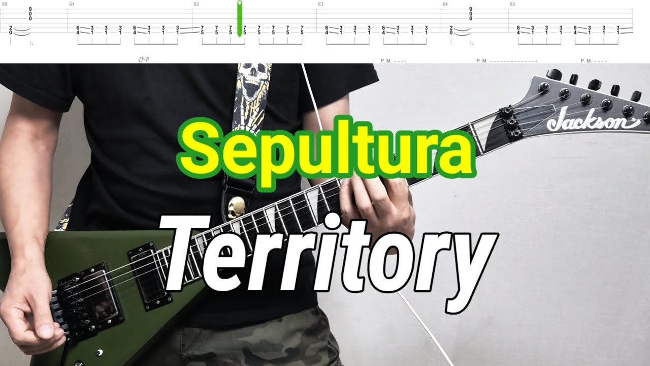 [TAB] Sepultura - Territory (guitar cover)