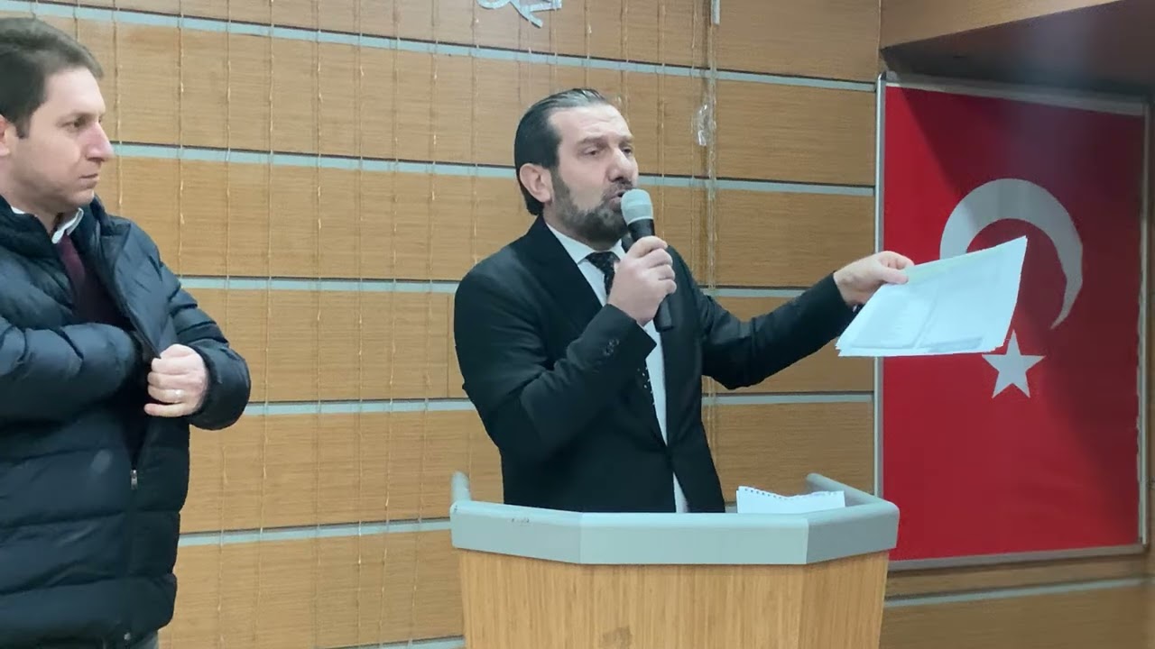 Bayburt Pamuktaş Köyü Kültür ve Yardımlaşma Derneği 18  Olağan Genel Kurulu Sadettin Çelebi