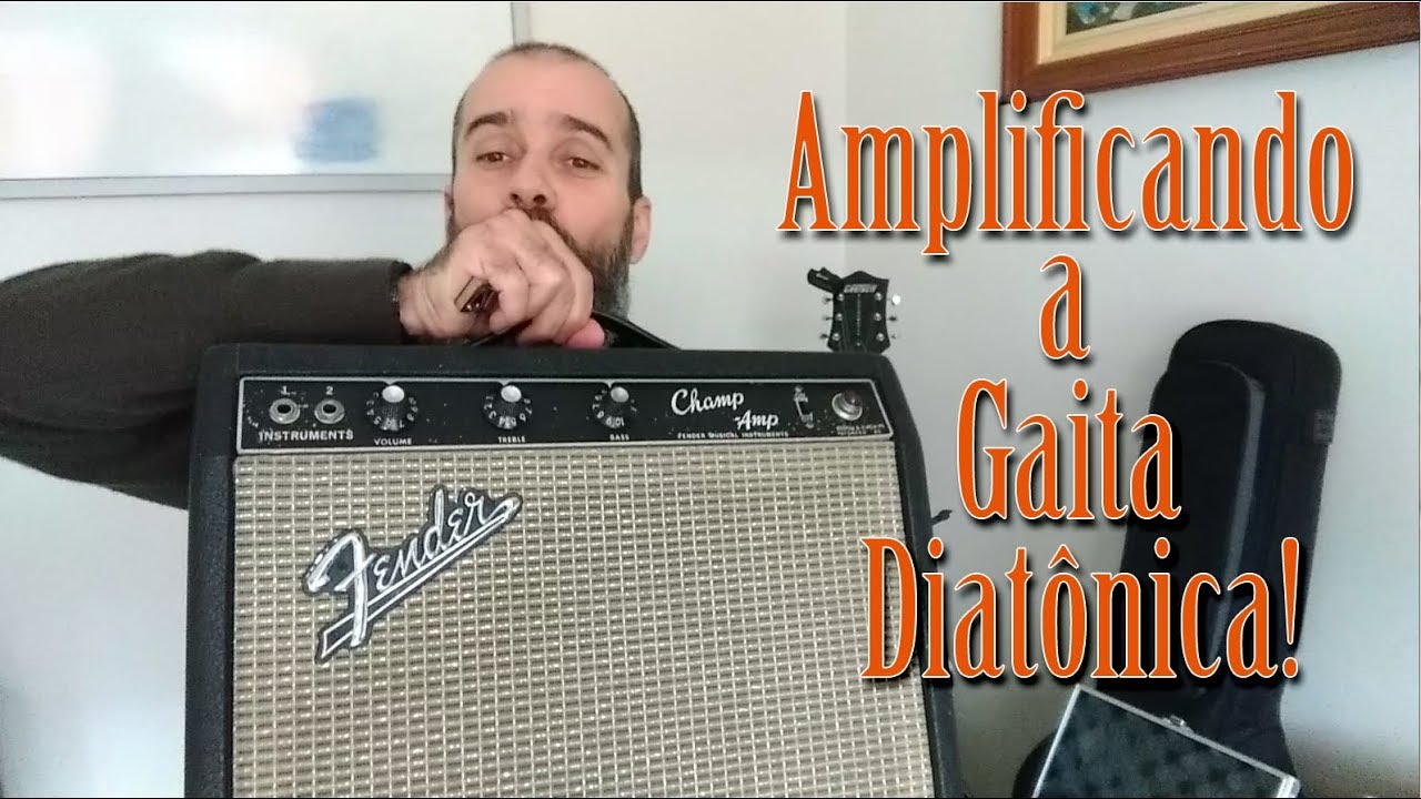 Amplificando a Gaita de Blues!