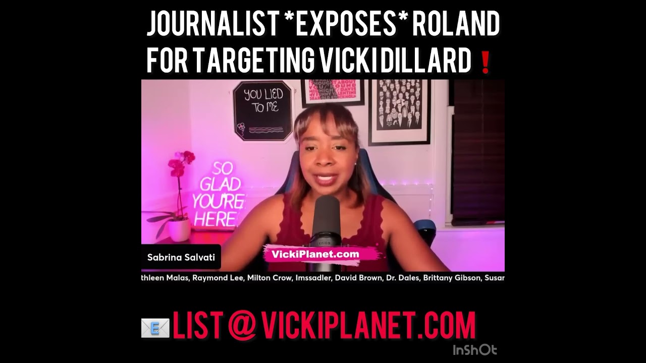 @SabbySabs CALLS OUT R0land For Attacking Vicki Dillard