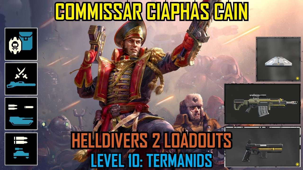 Ciaphas Cain: Helldivers 2 Themed Loadout