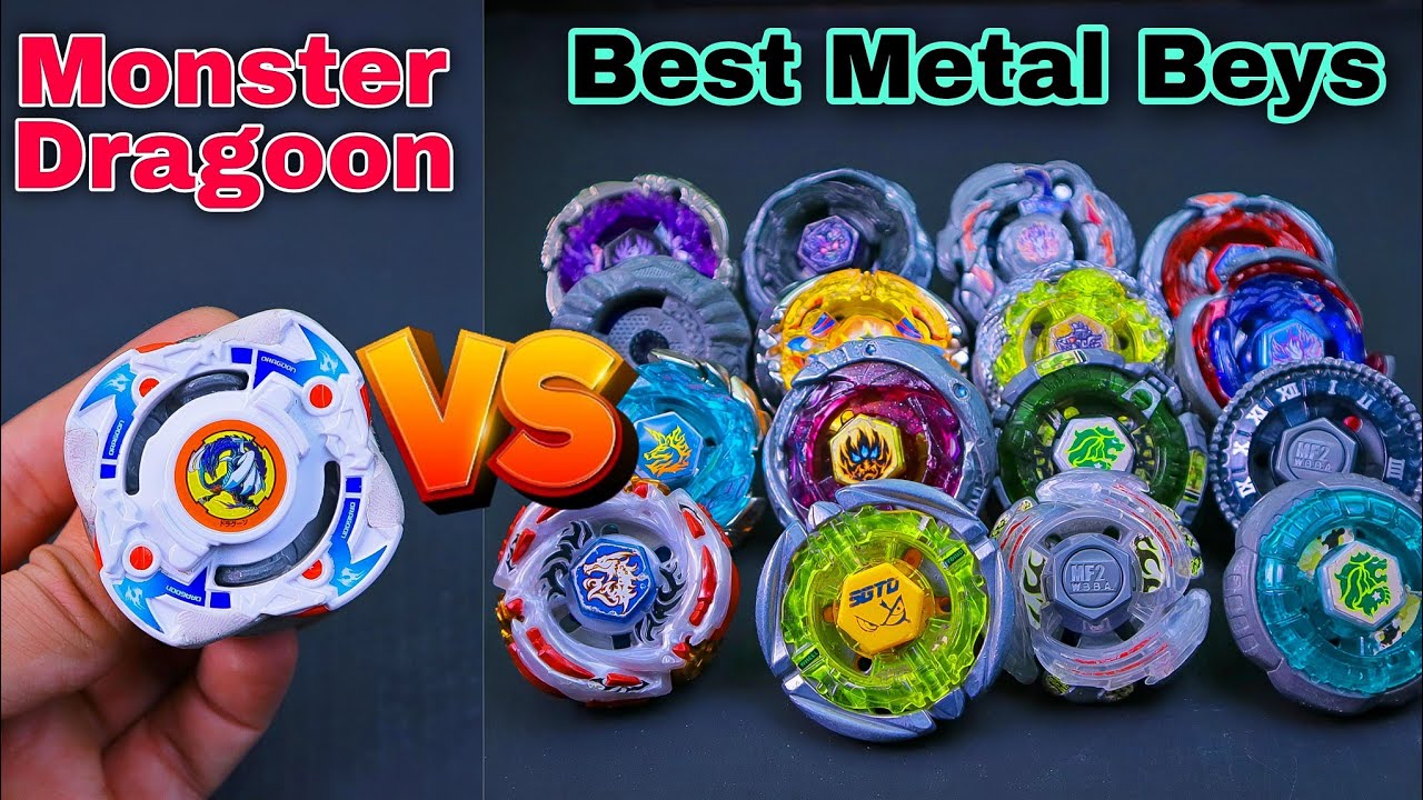 Monster Dragoon Vs Metal Series Beyblades Battle | Dragoon Is The Strongest