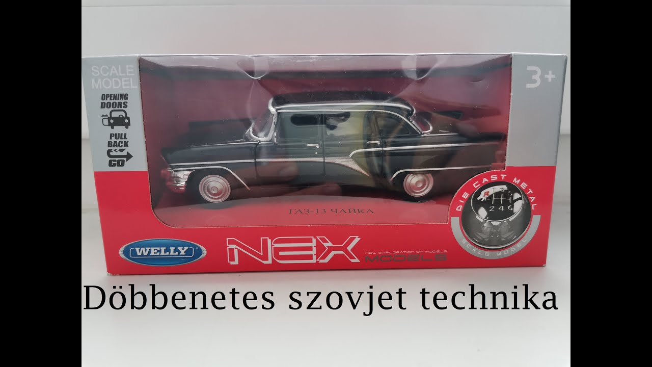 Unboxing: Welly - GAZ-13 Csajka (HUN)