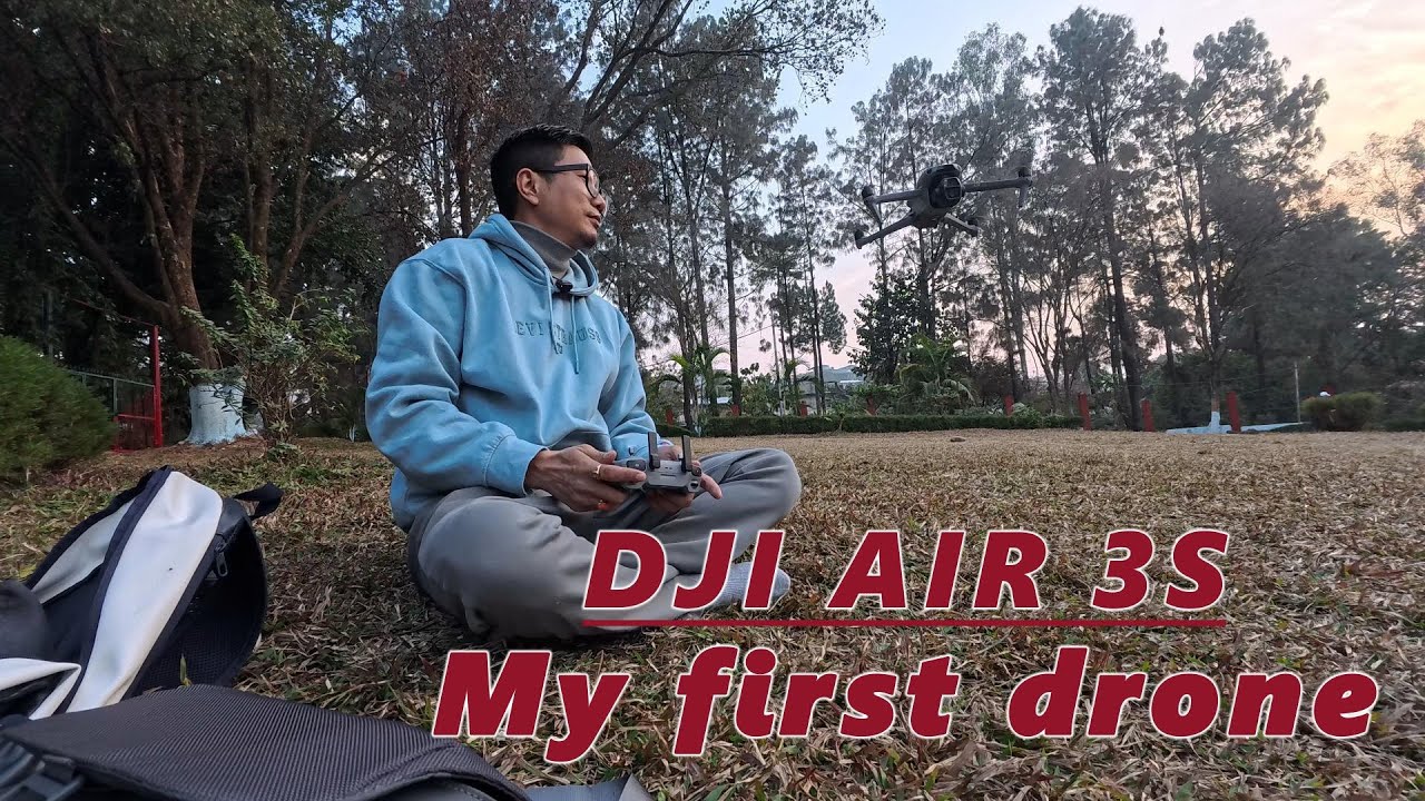 DJI Air 3s || мой первый дрон ||