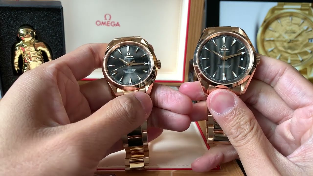 一個遲左幾日post 的Video, 好事成雙🤪， 兩隻金雞omega Aqua Terra 39 and 41 mm 🥳
