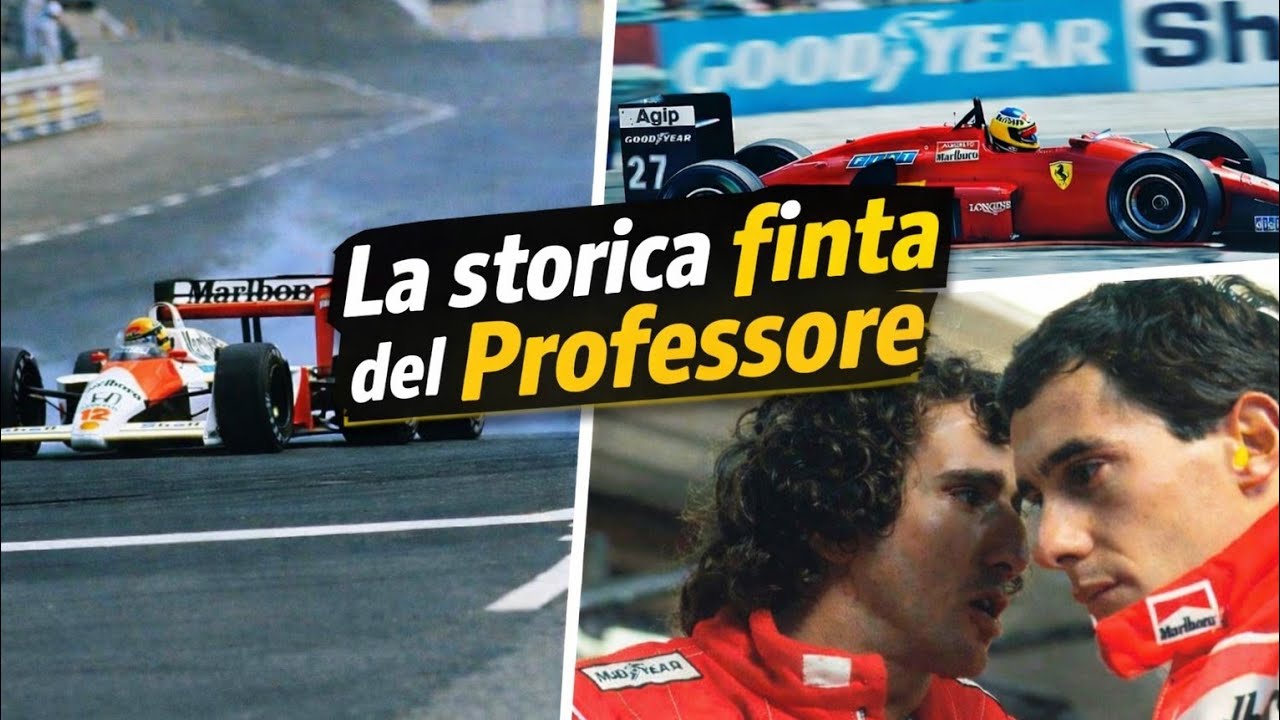 GP Francia 1988 RAI La Storica Finta di Alain Prost Ayrton Senna Alboreto Ferrari Nelson Piquet