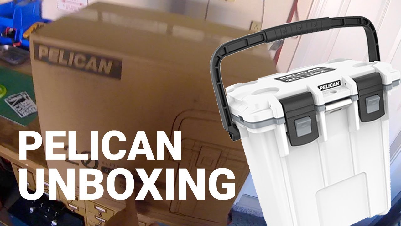 20QT Pelican Cooler Unboxing and Walkthrough