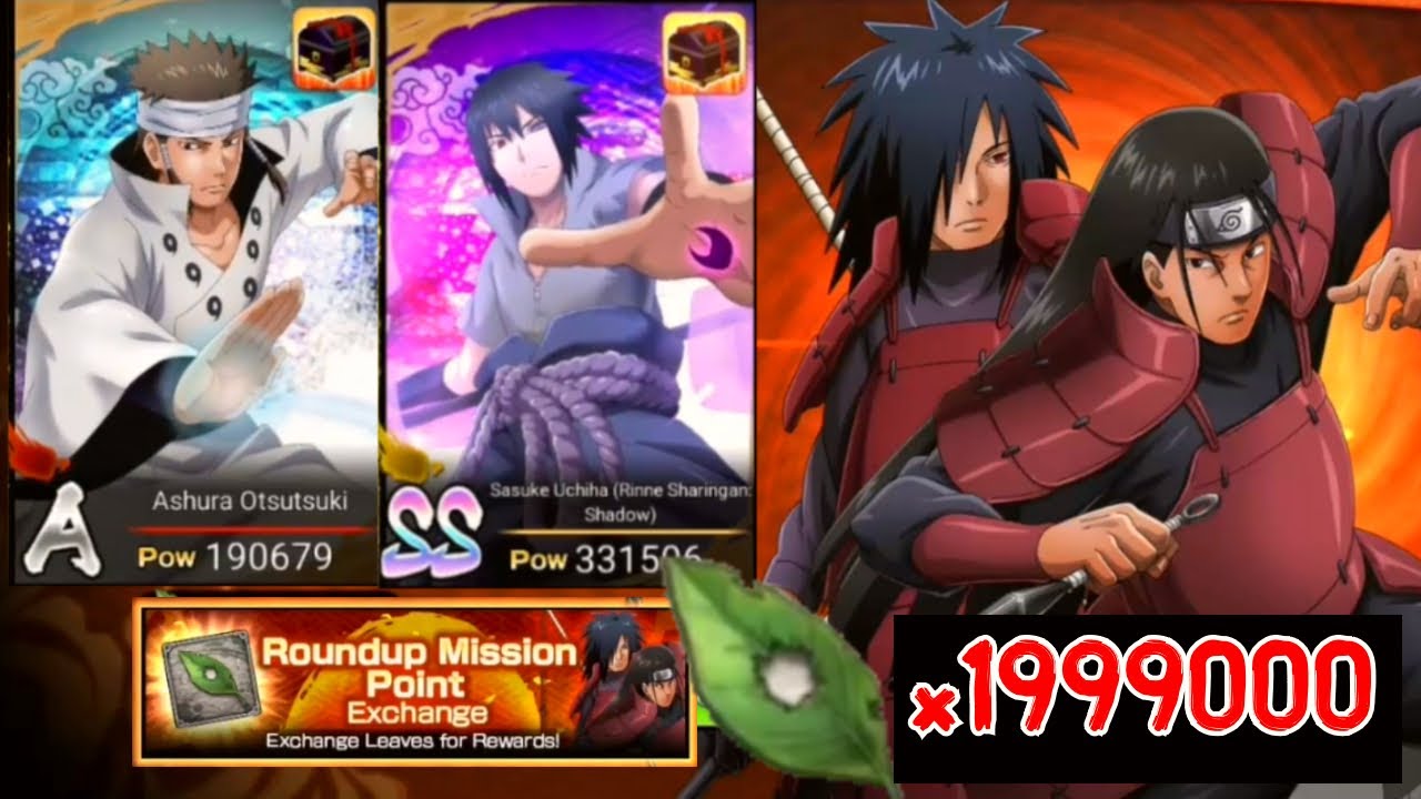 FARM ROUNDUP STAGE 6 TEAM FULL EFFECT FUN - Naruto x Boruto Ninja Voltage