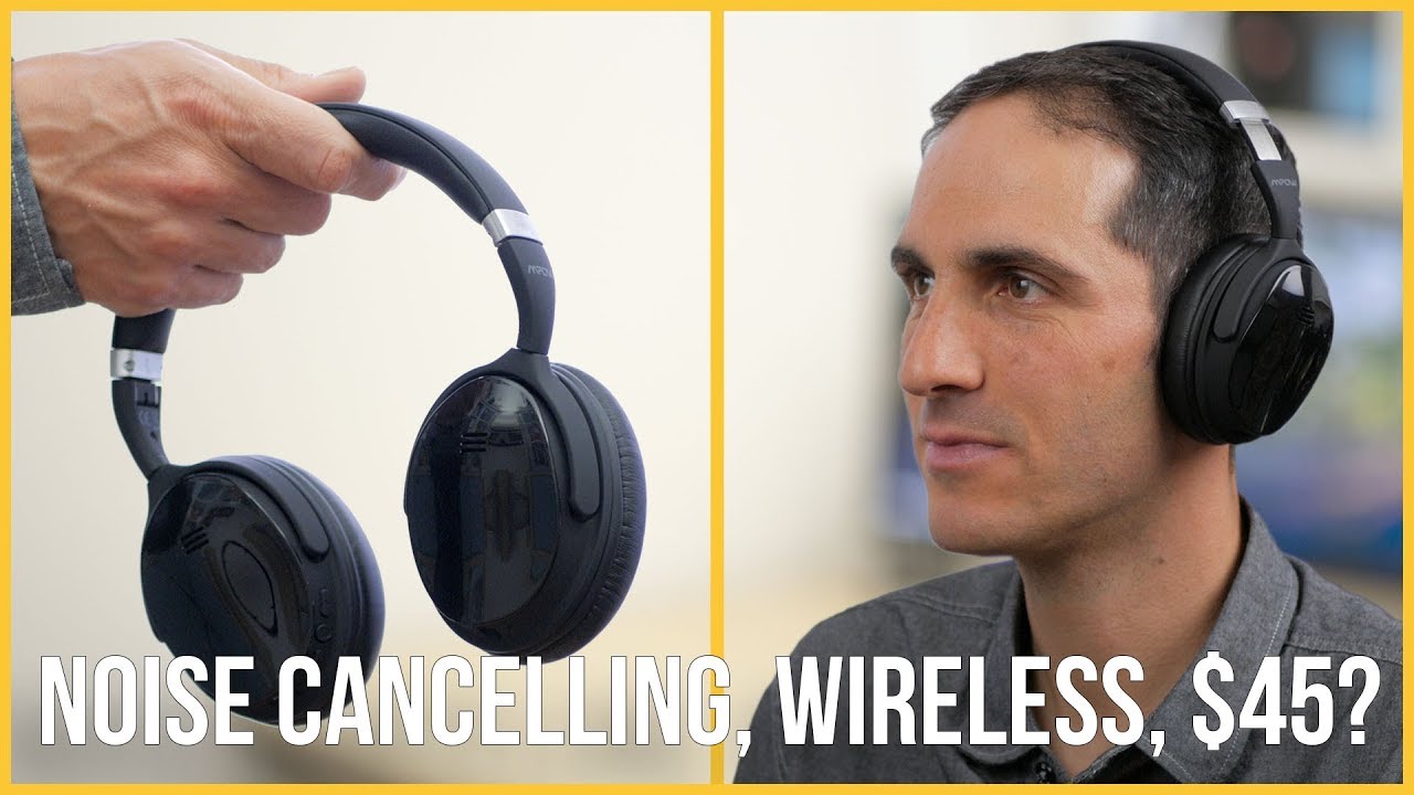 Mpow H5 Noise Cancelling Headphones Review | Upgraded 2019 | Budget Wireless Bluetooth Headphones