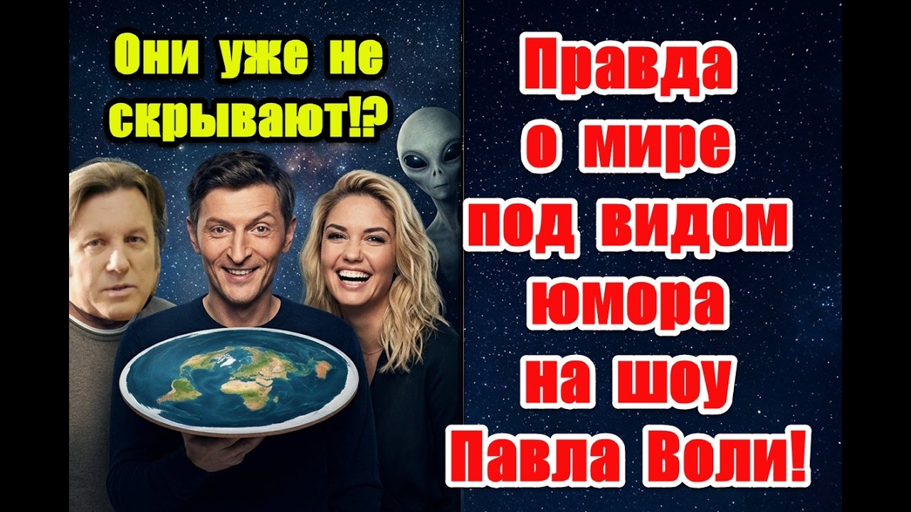 Правда о космосе, полетах на Луну и сокрытии информации под видом юмора на Шоу Воли #лоза #шоуволи