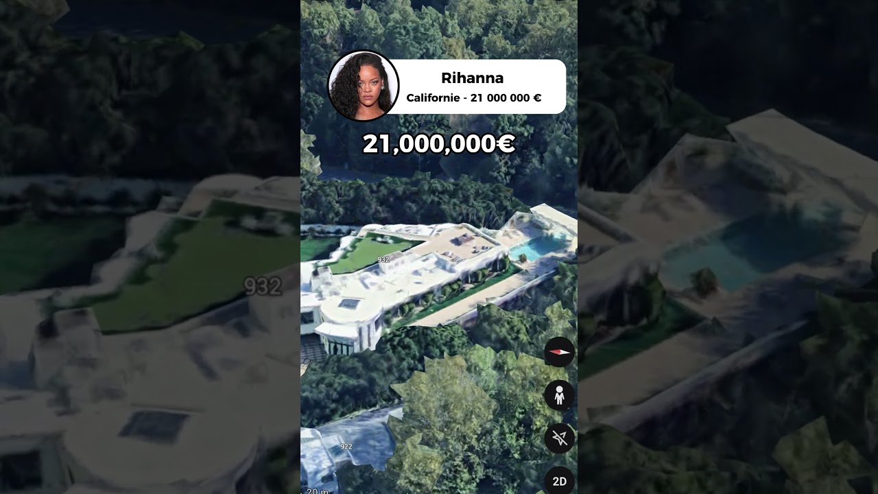 La Maison de Rihanna pour 21M $ ! 🌴🎤 | Luxe et &Eacute;l&eacute;gance